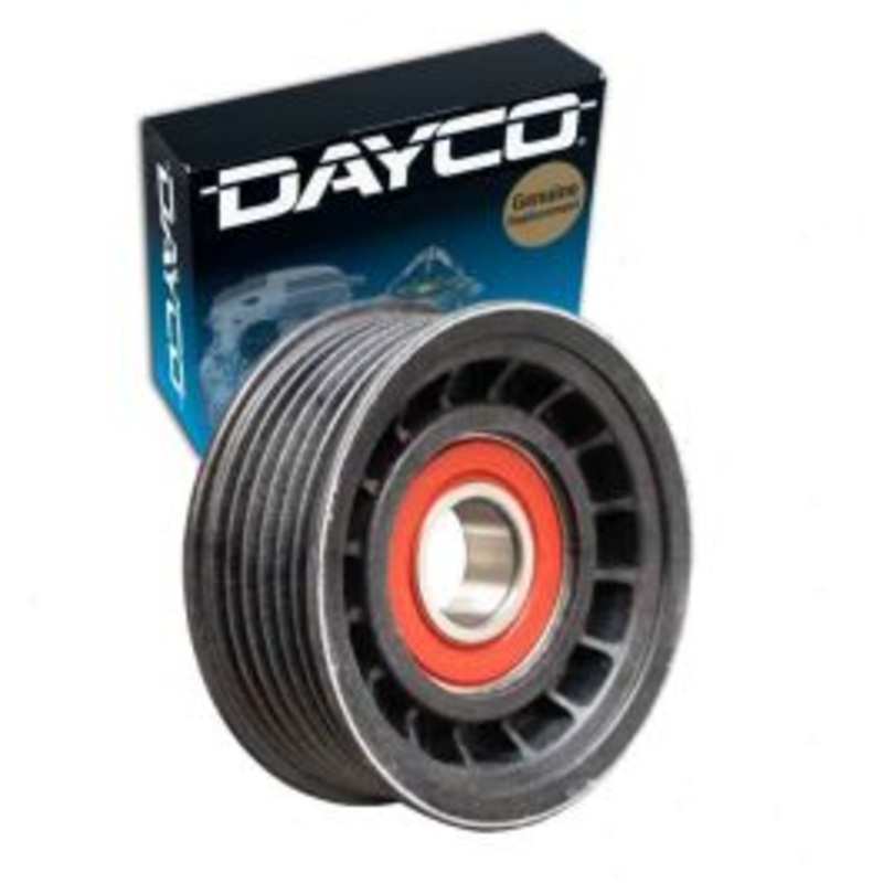 Dayco AC Bypass Drive Belt Idler Pulley for 1996 Chevrolet C2500 7.4L V8