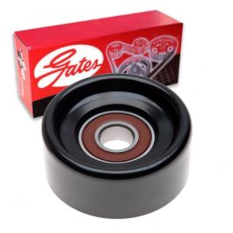 Gates DriveAlign Drive Belt Idler Pulley for 2017-2018 Ford E-350 Super Duty 6.2L V8