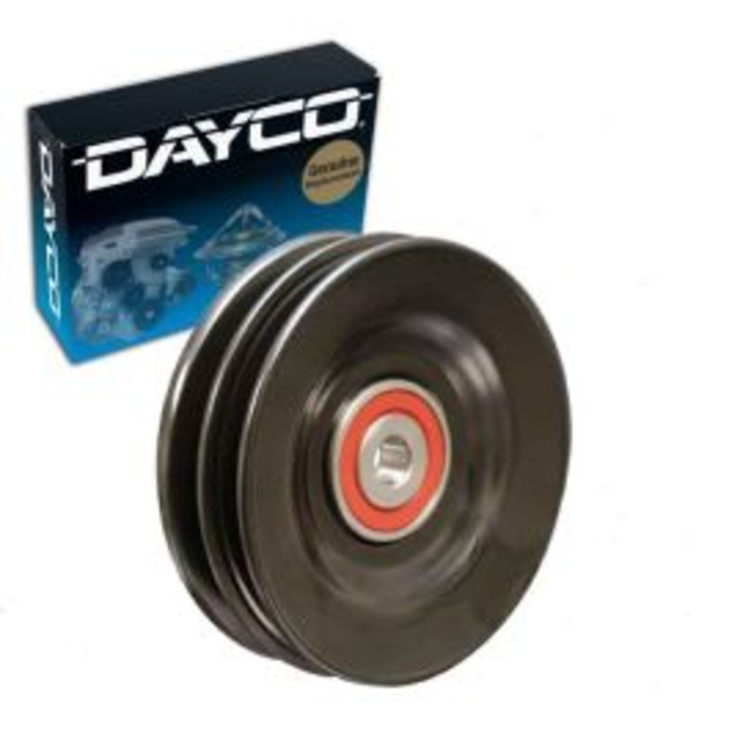 Dayco Alternator Drive Belt Idler Pulley for 1985-1991 Dodge W350 5.9L V8