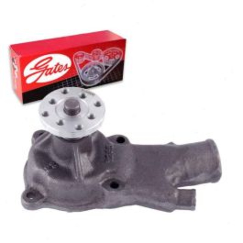 Gates Engine Water Pump for 1966 GMC PB15 Series 4.1L L6