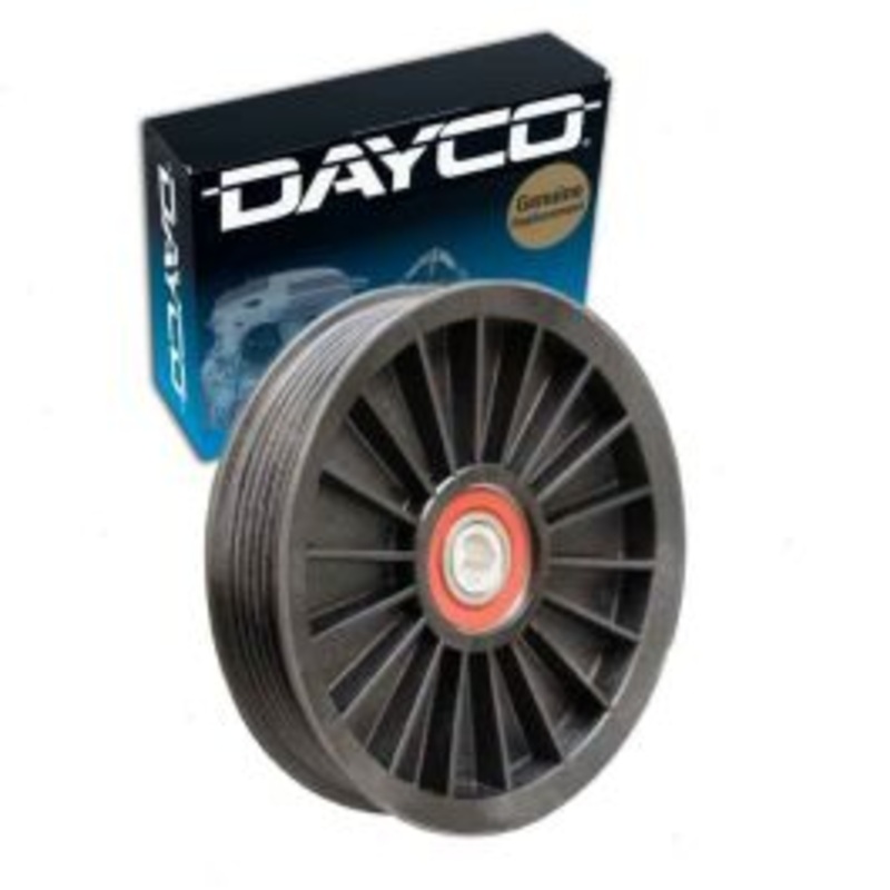 Dayco Grooved Pulley Drive Belt Idler Pulley for 1994-2000 Plymouth Grand Voyager 3.3L 3.8L V6