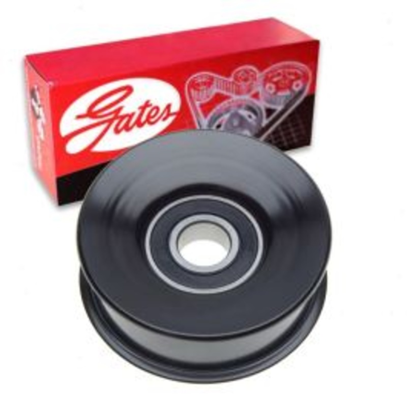 Gates DriveAlign Drive Belt Idler Pulley for 2007-2009 Jaguar XK 4.2L V8