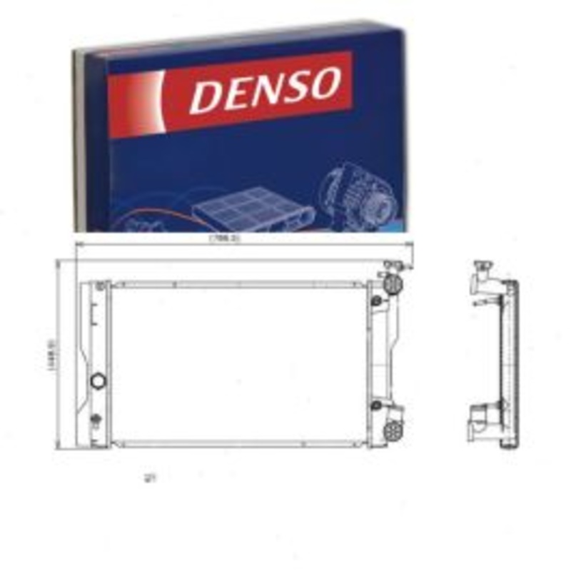 DENSO Radiator for 2009-2013 Toyota Matrix 1.8L L4
