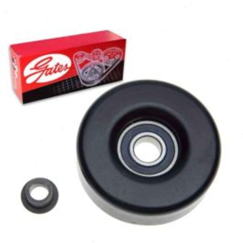 Gates DriveAlign Drive Belt Idler Pulley for 1995-1998 Chevrolet C1500 6.5L V8