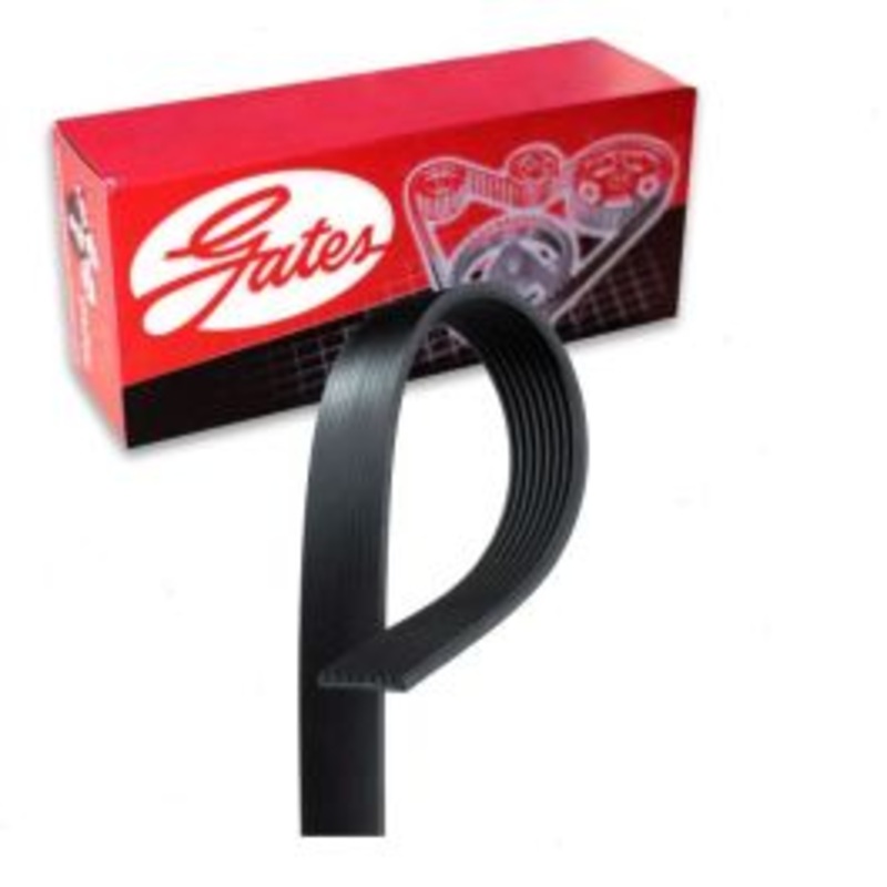 Gates Micro-V Serpentine Belt for 1995-1996 Ford F-250 7.3L V8