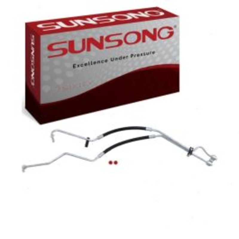 Sunsong Assembly Oil Filter To Radiator Engine Oil Cooler Hose Assembly for 1996-2005 Chevrolet Blazer