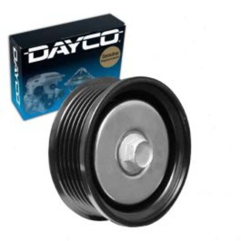 Dayco Grooved Pulley Drive Belt Idler Pulley for 2005-2010 Chevrolet Malibu 3.5L 3.9L V6