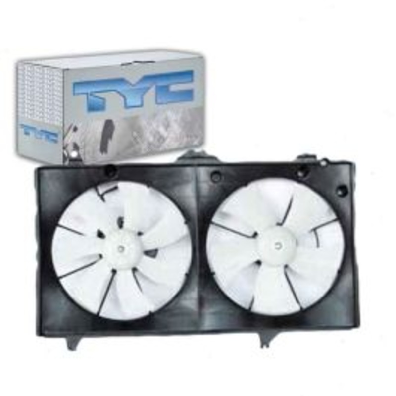 TYC 620400 Dual Radiator & Condenser Fan Assembly