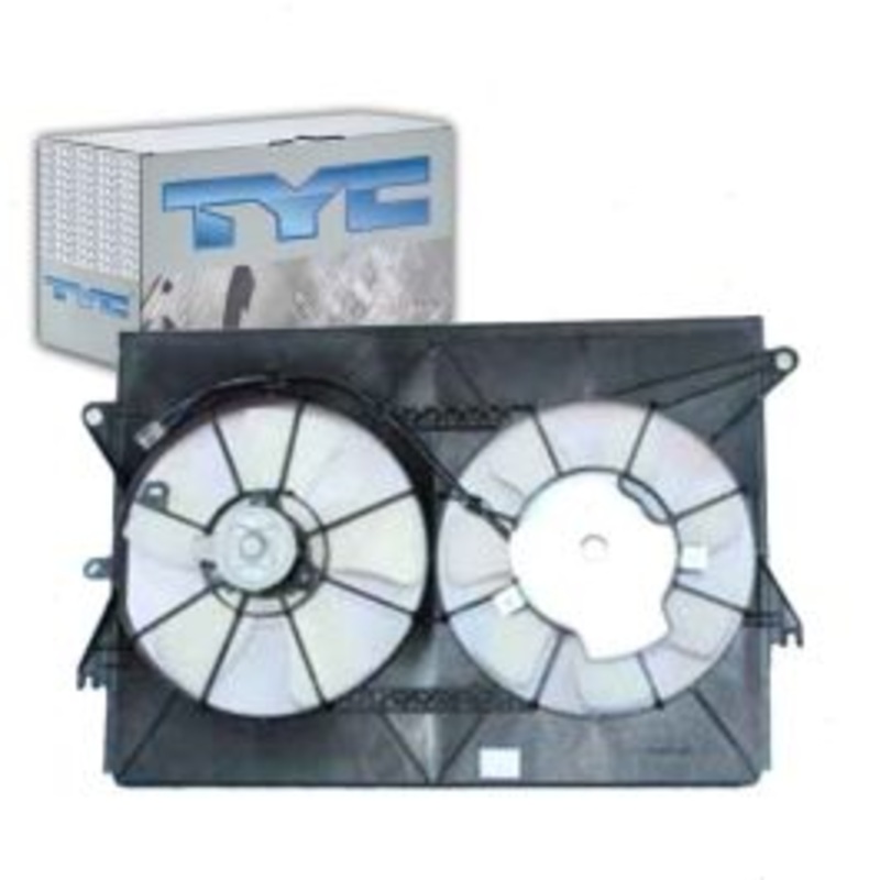 TYC 621120 Dual Radiator & Condenser Fan Assembly