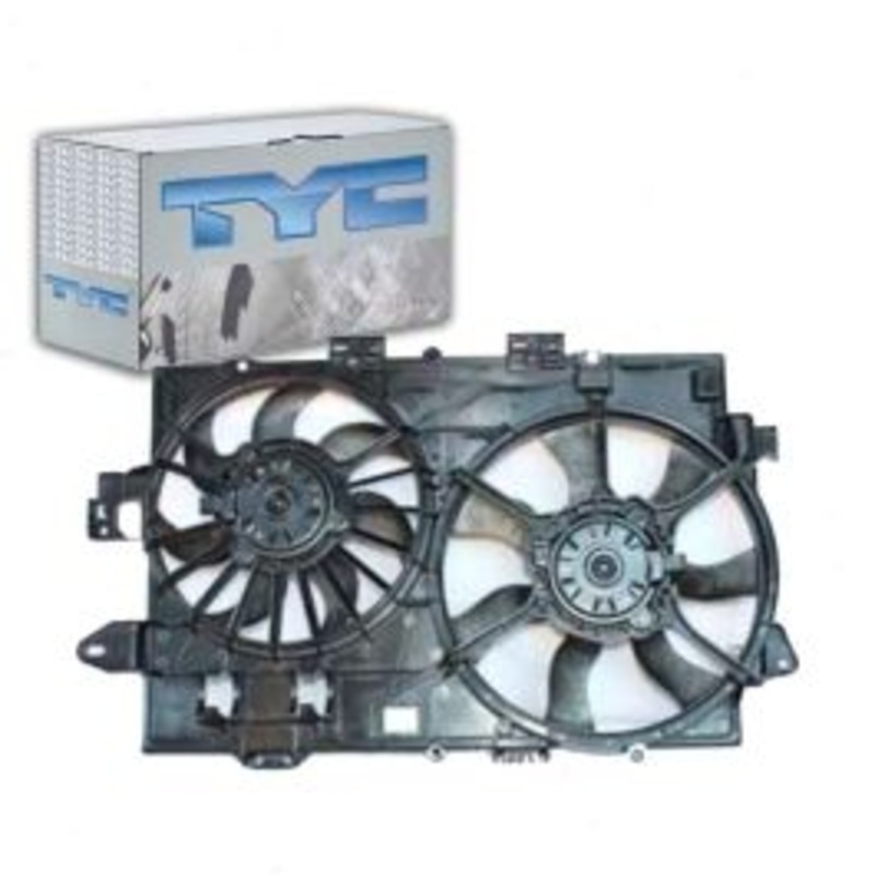 TYC 621670 Dual Radiator & Condenser Fan Assembly