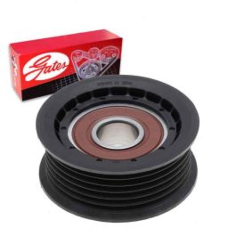 Gates DriveAlign Drive Belt Idler Pulley for 2005-2006 Mercedes-Benz C55 AMG 5.4L 5.5L V8