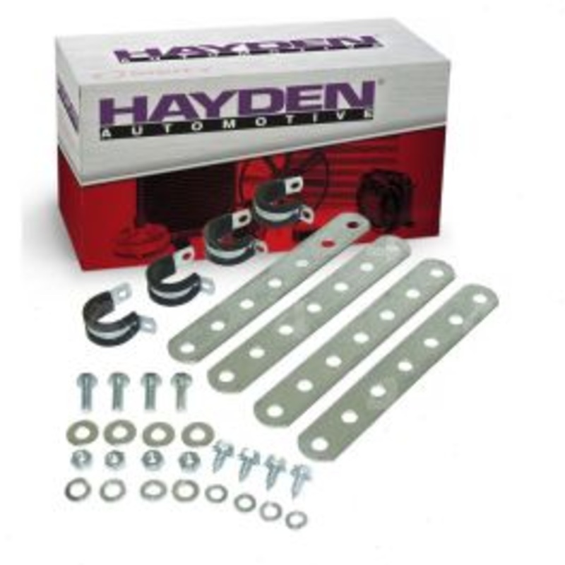 Hayden Engine Oil Cooler Mounting Kit for 1942-2011 Mercury Bobcat Brougham Caliente Capri Colony Park Comet Commuter Cougar