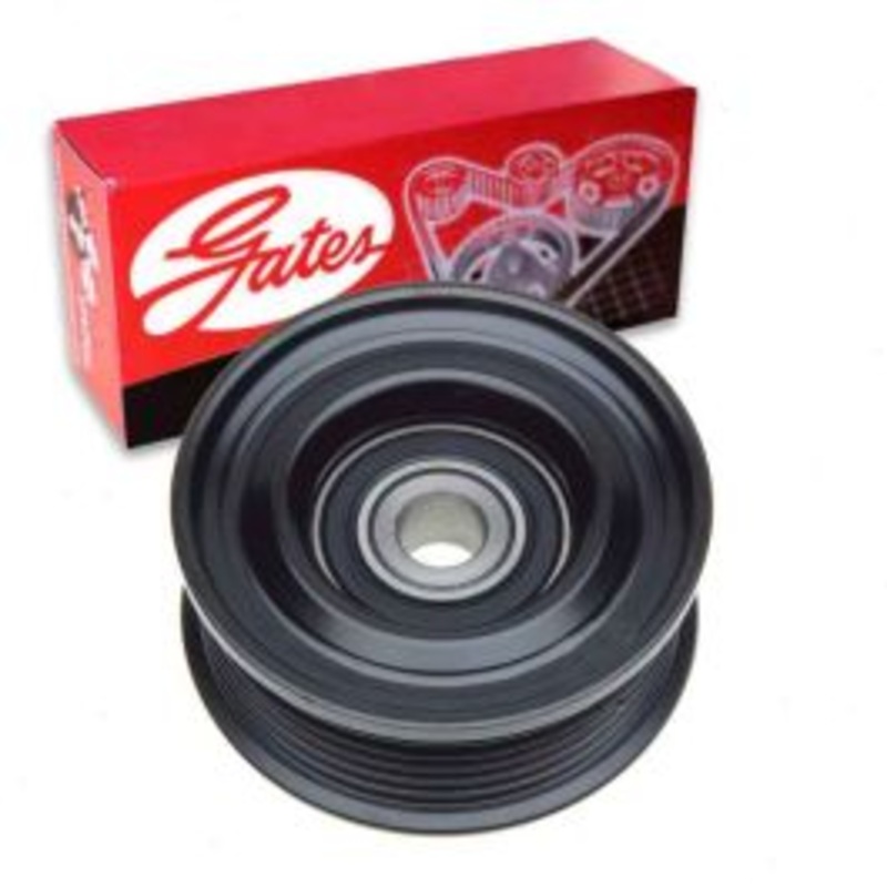 Gates DriveAlign Drive Belt Idler Pulley for 2003-2004 Isuzu Rodeo 3.2L 3.5L V6