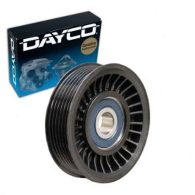 Dayco Grooved Pulley Drive Belt Idler Pulley for 2003-2014 Ford Expedition 4.6L 5.4L V8