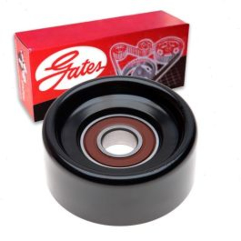 Gates DriveAlign Alternator Water Pump Drive Belt Idler Pulley for 2019 Ford Mustang 5.2L V8