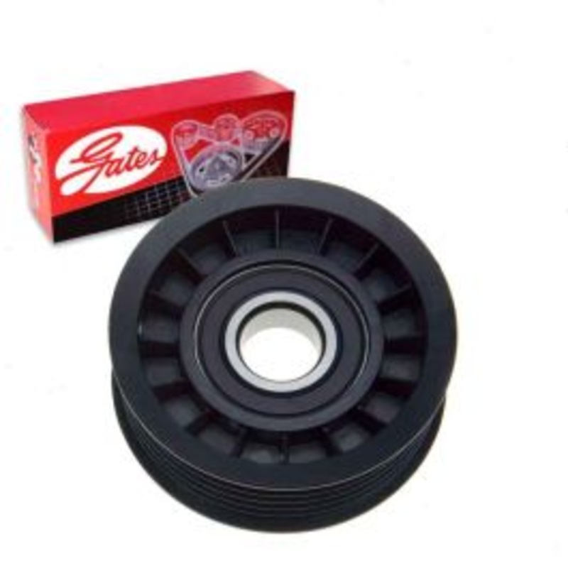 Gates DriveAlign Grooved Pulley Drive Belt Idler Pulley for 2006 Lincoln Zephyr 3.0L V6