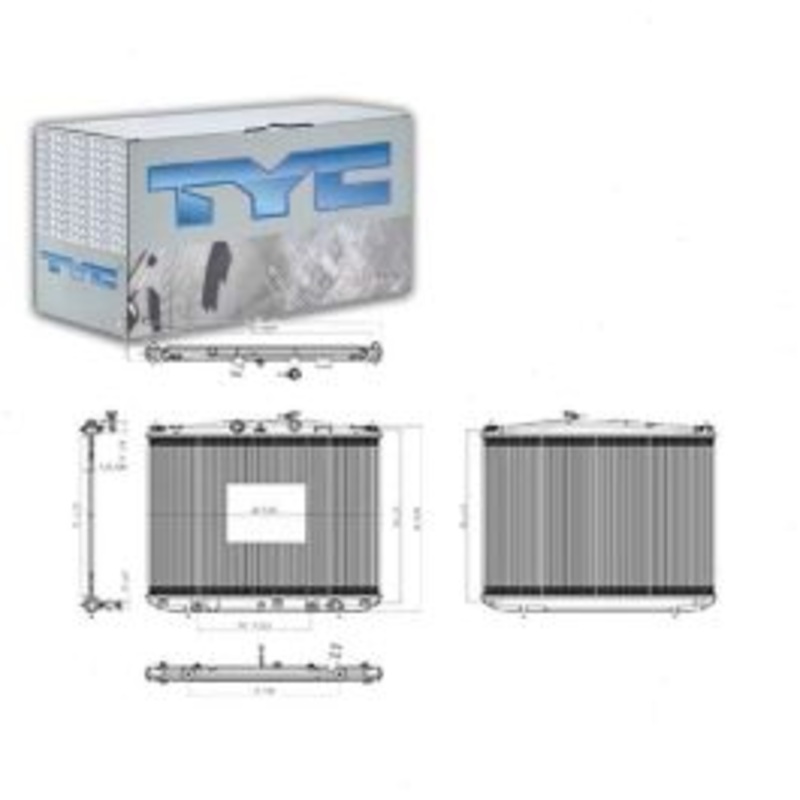 TYC 13449 Radiator Assembly