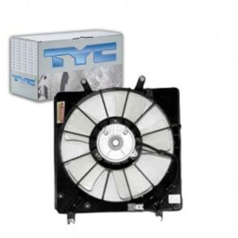 TYC Left Engine Cooling Fan Assembly for 2003-2007 Honda Accord 3.0L V6
