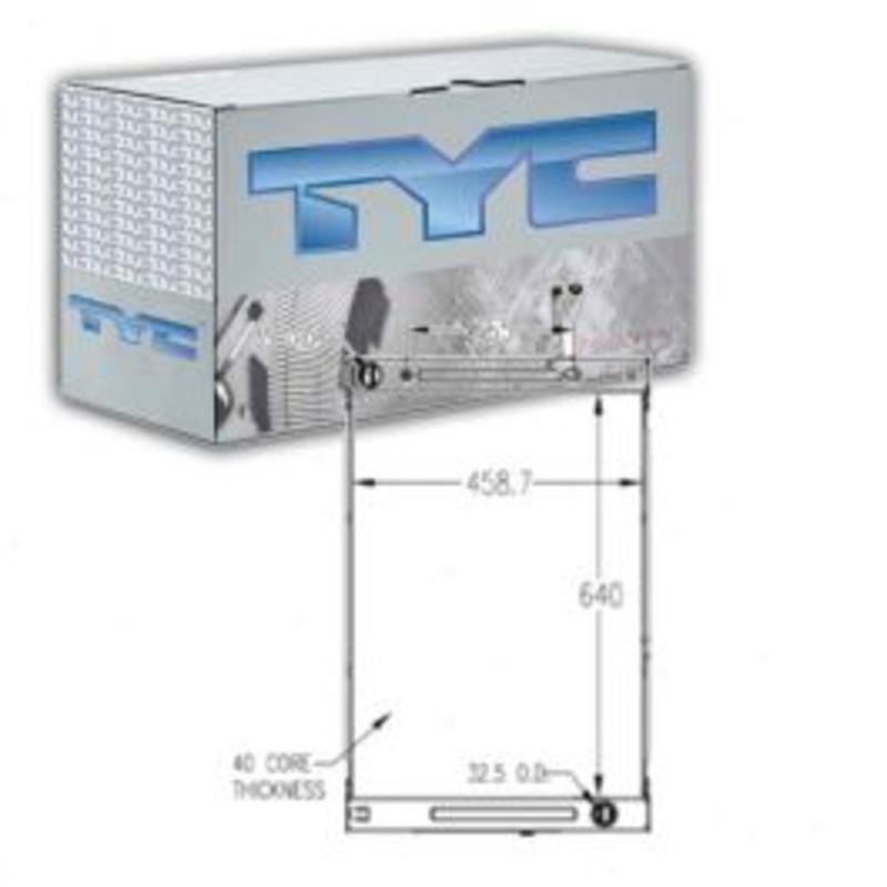 TYC Radiator for 2010-2019 Nissan 370Z 3.7L V6