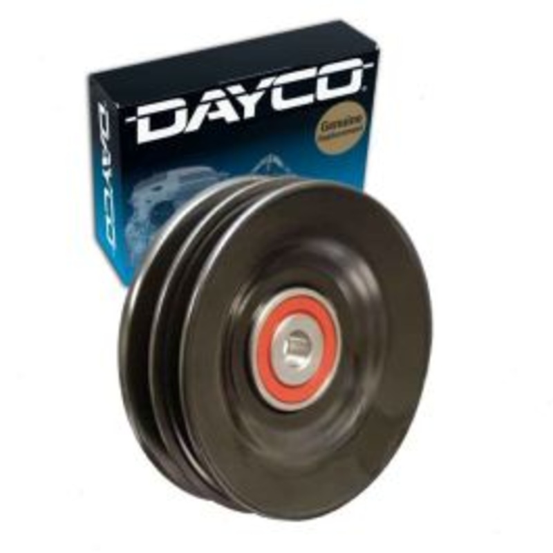 Dayco Drive Belt Idler Pulley for 1985-1991 Dodge W150 3.9L 5.2L 5.9L V6 V8