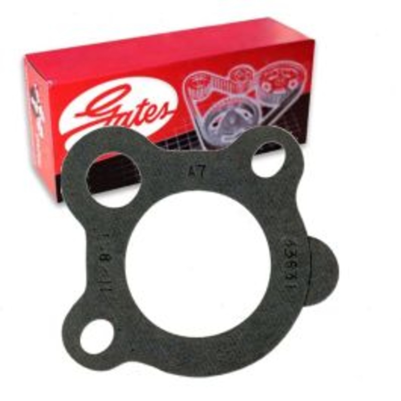Gates Coolant Thermostat Housing Gasket for 1965 Oldsmobile Jetstar I 7.0L V8