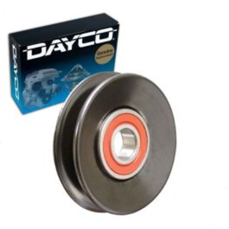 Dayco Drive Belt Idler Pulley for 1985-1986 GMC G2500 4.3L 5.0L 5.7L V6 V8