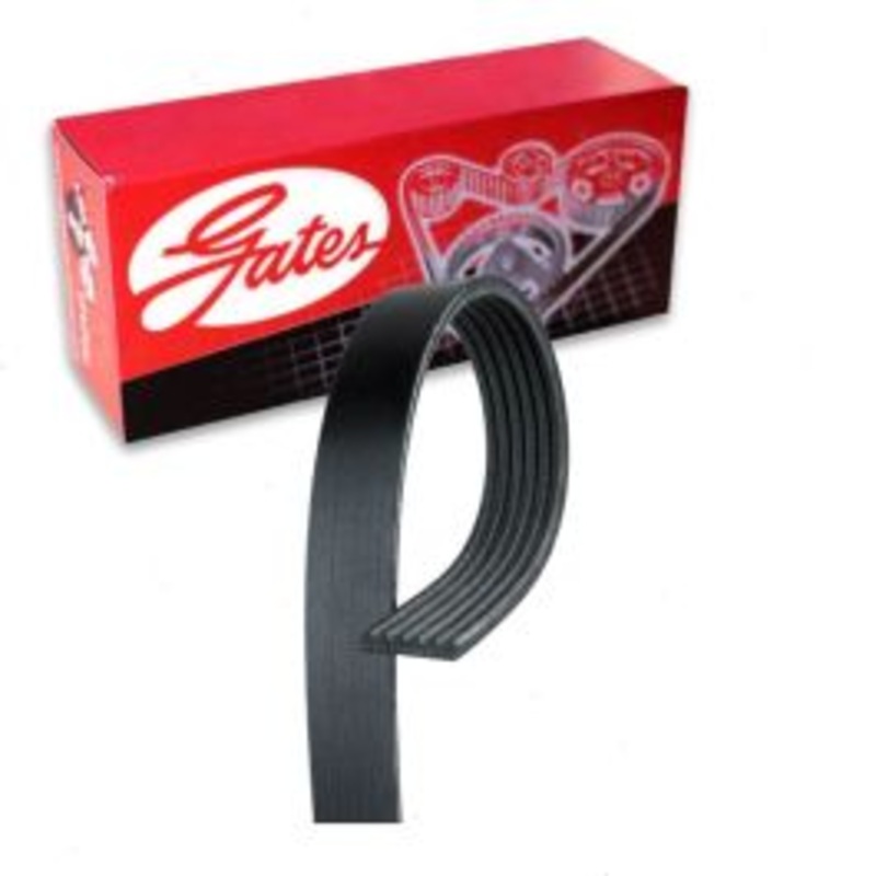Gates Stretch Fit Micro-V Accessory Drive Serpentine Belt for 2014-2015 Ford Fiesta Ikon 1.6L L4