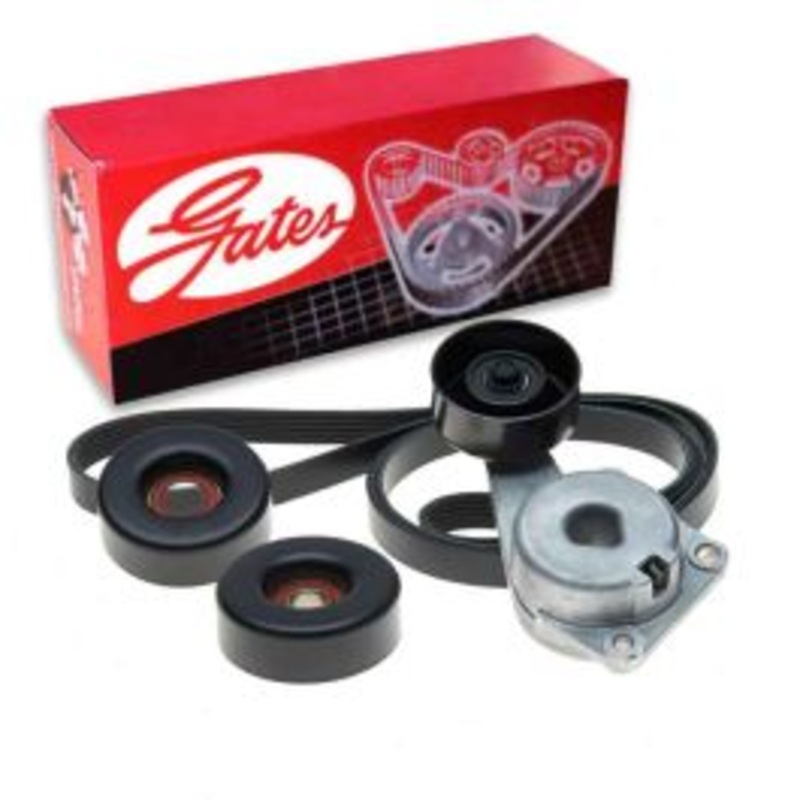 Gates Complete Serpentine Belt Drive Component Kit for 2005-2010 Ford F-150 4.6L 5.4L V8