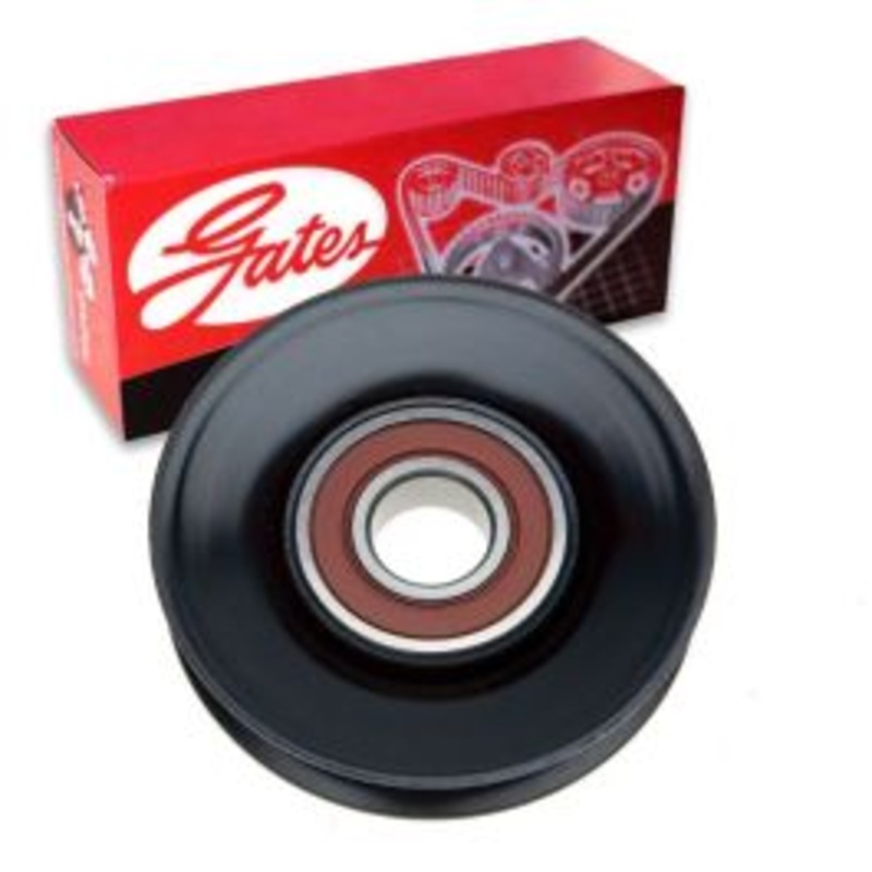 Gates DriveAlign Serpentine Drive Belt Idler Pulley for 1987-1988 Chevrolet G30 5.7L V8