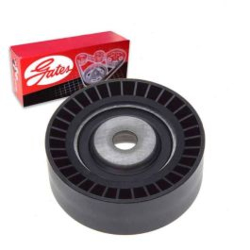 Gates DriveAlign Alternator Water Pump Power Steering Drive Belt Tensioner Pulley for 1997-2000 BMW 328i 2.8L L6