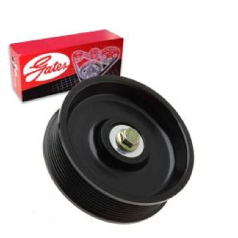 Gates DriveAlign Drive Belt Idler Pulley for 2003-2010 Dodge Ram 3500 5.9L 6.7L L6