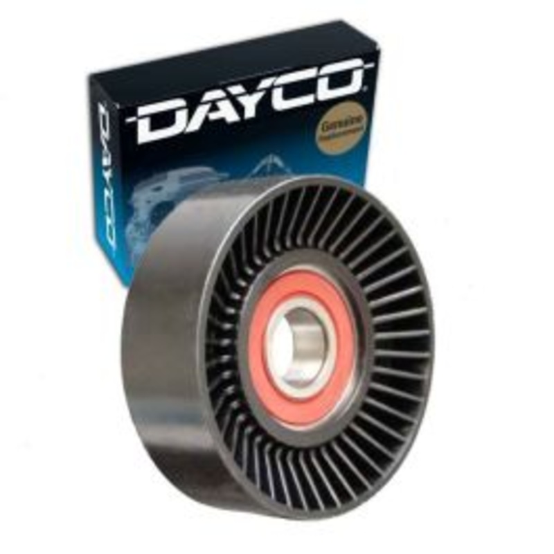 Dayco Drive Belt Idler Pulley for 1990-1996 Ford E-250 Econoline 4.9L 5.0L 5.8L L6 V8
