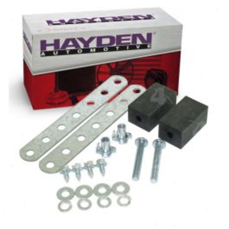 Hayden Oil Cooler Mounting Kit for 1960-1993 Chevrolet Blazer C10 C10 Pickup C10 Suburban C1500 C20 C20 Pickup C20 Subu