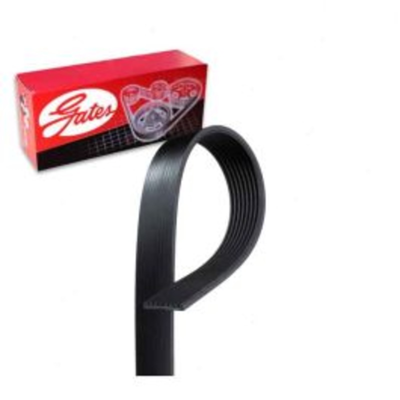 Gates Micro-V Serpentine Belt for 2011-2014 BMW 535i 3.0L 4.4L L6 V8