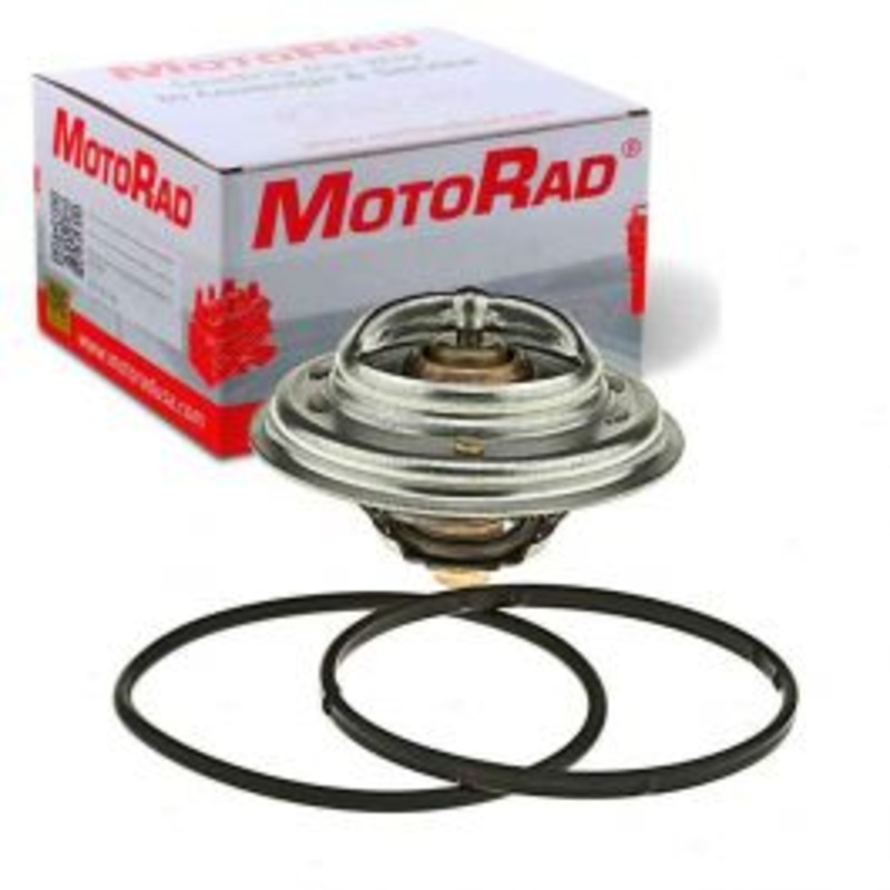 MotoRad Engine Coolant Thermostat for 2010-2014 Volkswagen Golf