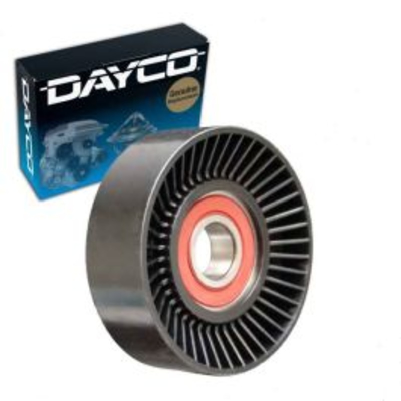 Dayco Drive Belt Idler Pulley for 1990-1996 Ford E-350 Econoline 4.9L 5.8L 7.3L L6 V8