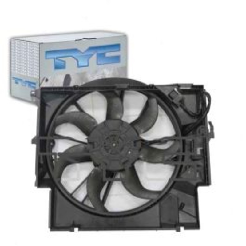 TYC 623430 Dual Radiator & Condenser Fan Assembly