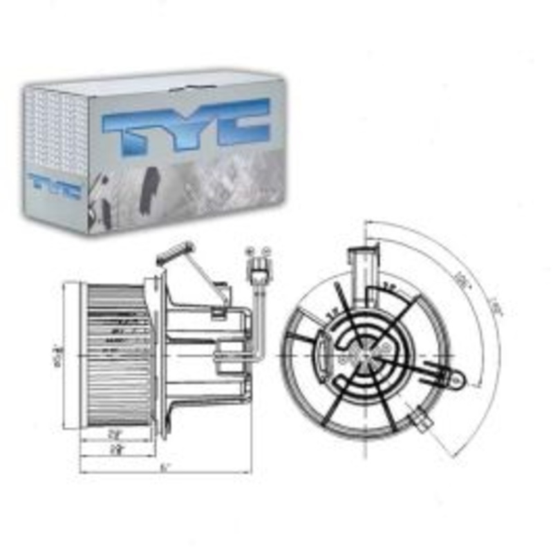 TYC Front HVAC Blower Motor for 2008-2011 Mercedes-Benz C350