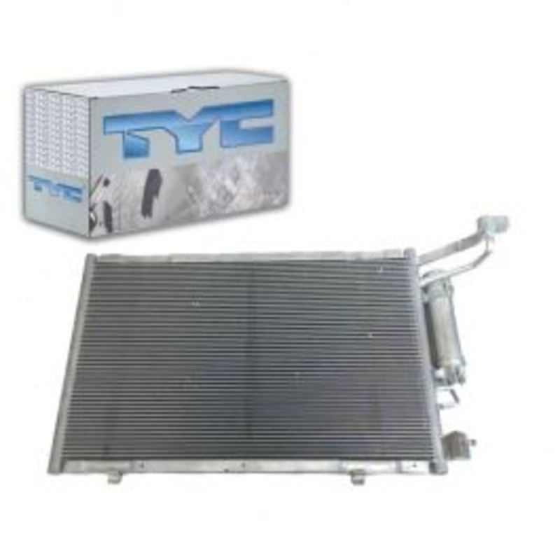 TYC AC Condenser for 2014-2016 Ford Fiesta 1.6L L4