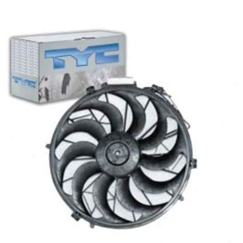 TYC AC Condenser Fan Assembly for 1999 BMW 318ti 1.9L L4