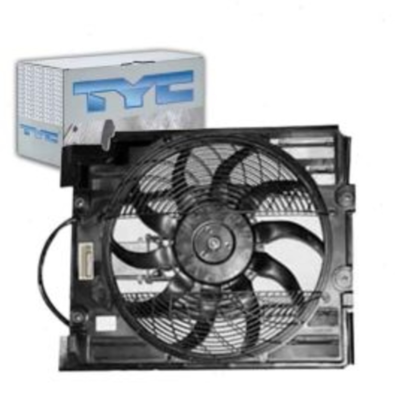 TYC AC Condenser Fan Assembly for 2001-2003 BMW 530i