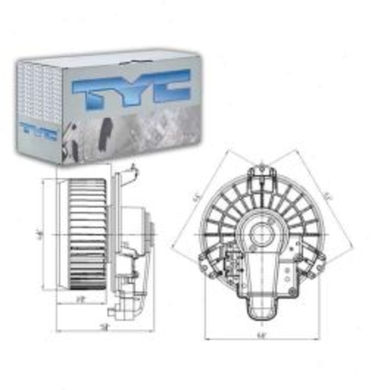 TYC Front HVAC Blower Motor for 2010-2016 Toyota Prius
